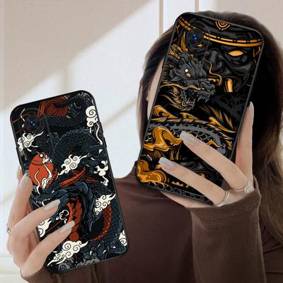 Sea White Dragon Für Oppo A98 54s 17 96 40 60 80 58 79 74 Reno 10 4Z 5G 5 Lite Find X 2 3 8 Pro 13 12 Silikon Weiche Handyhülle