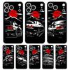 Soft Clear Phone Case For iPhone 17 Air 16E 16 11 15 14 Pro MAX 12 13 7 8 Plus SE Easter Cover Protection Japan JDM Sports Car