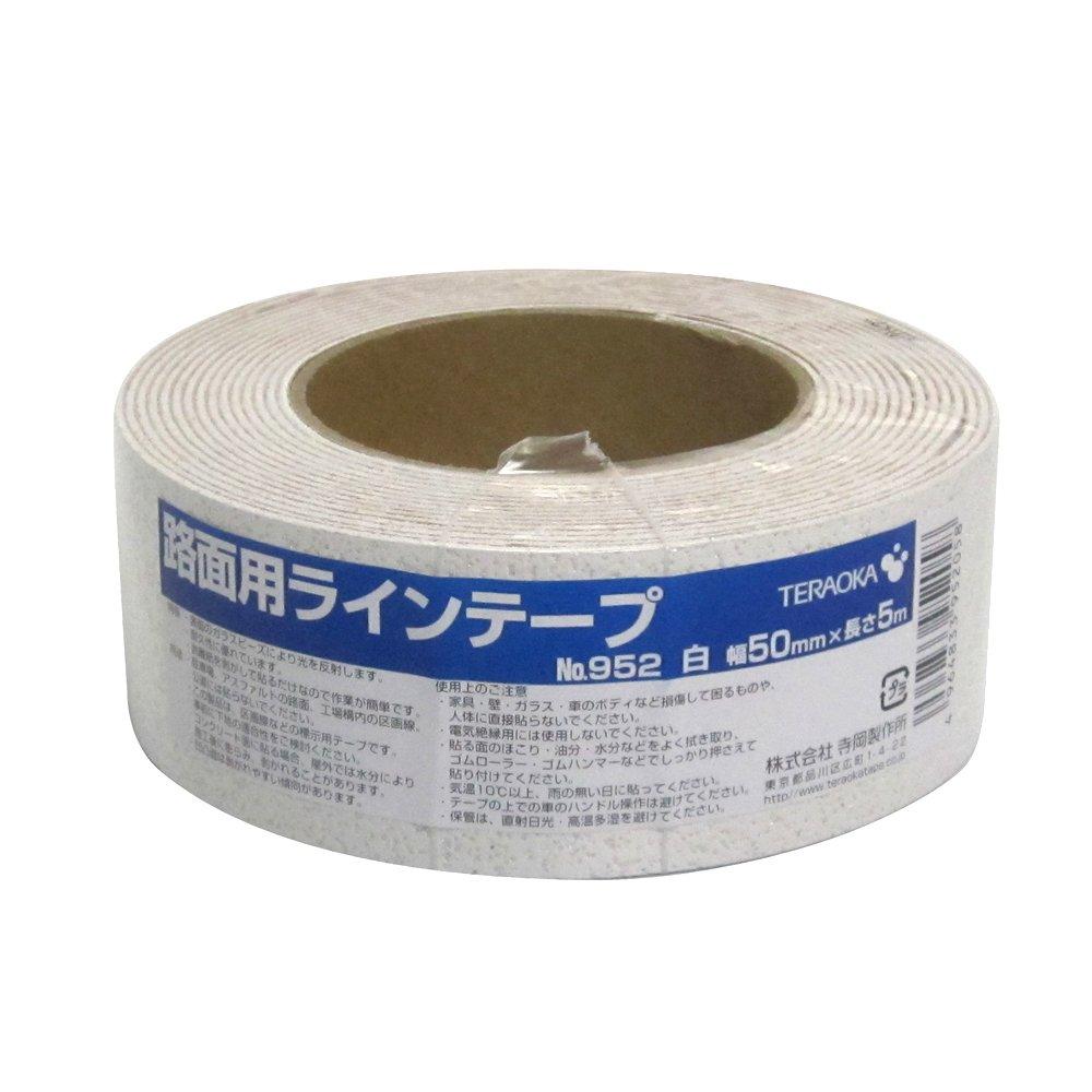 Teraoka Seisakusho TERAOKA №952 Дорожная разметка Лента Белая 50 мм x 5 м 50mm x 5m белый