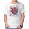 Unisex Crew Neck T-Shirt Freddy Machine Graphic Short Sleeve Casual Tee
