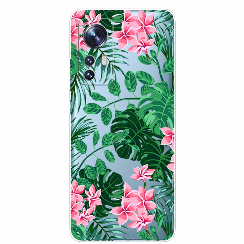 For Xiaomi 12T Case Clear Bumper Soft TPU Phone Cases for Xiaomi 12T Pro 5G Silicone Cover 6.67'' 12 T Transparent Slim Fundas