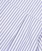 AGOD Crop Half Stripe Shirt [Navy]
