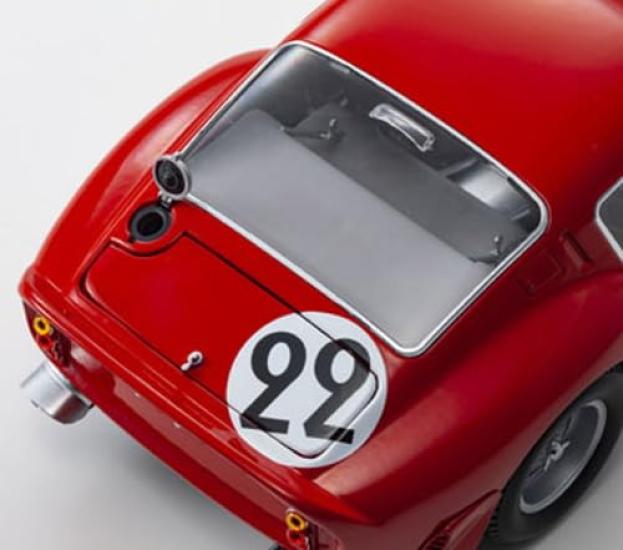 Kyosho Originálne Ferrari 250GTO 1962 LM Dokončený produkt 1/18 #22