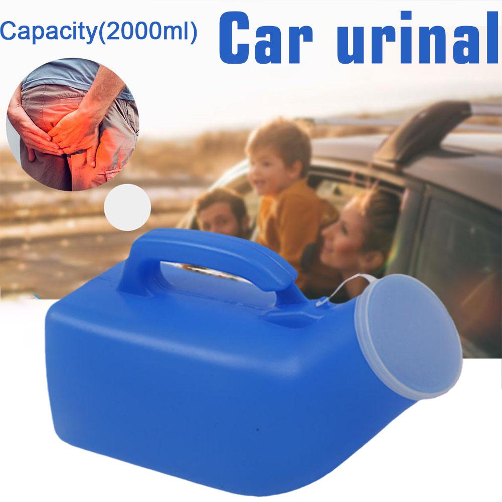 Plastic Unisex Portable Mobile Urinal Toilet Elderly People Urinal Pee Bottle Travel Kits Camping Travel Outdoor