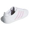 Adidas Neo Coneo Qt Synthetic Leather Durable Low-Top Skate Shoes Women Sneakers White Pink DB0132