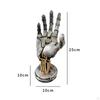 Robotic Hand Statue Game Controller Rack Resin Sculpture Desktop Ornament for Table Centerpiece