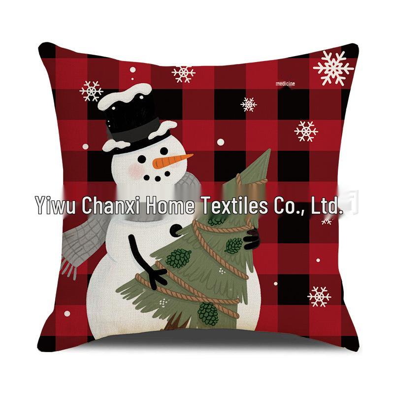 Digital Print Christmas Pillowcase - Bestseller Bedside & Sofa Cushion Cover 45x45 cm