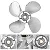11.6x12 RH RH Outboard Propeller 4 Blades Stainless Steel Fit for Yamaha 25?60HP Engine