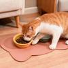 Cats And Dog Silicone Edge-Locking -Overflow, -, Moisture-Resistant, -Food-Leakage, Easy-to-Clean Pet Food Mat