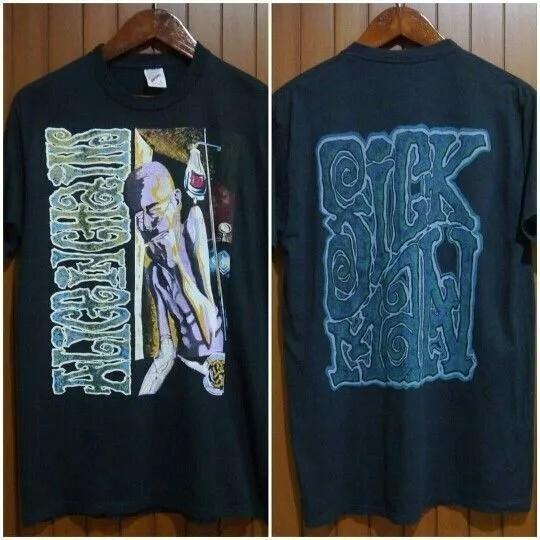 90s Alice In Chains Sickman Albums 90s Black 2 Side Unisex Tshirt Retro Style Unisex T-Shirt XXXXL