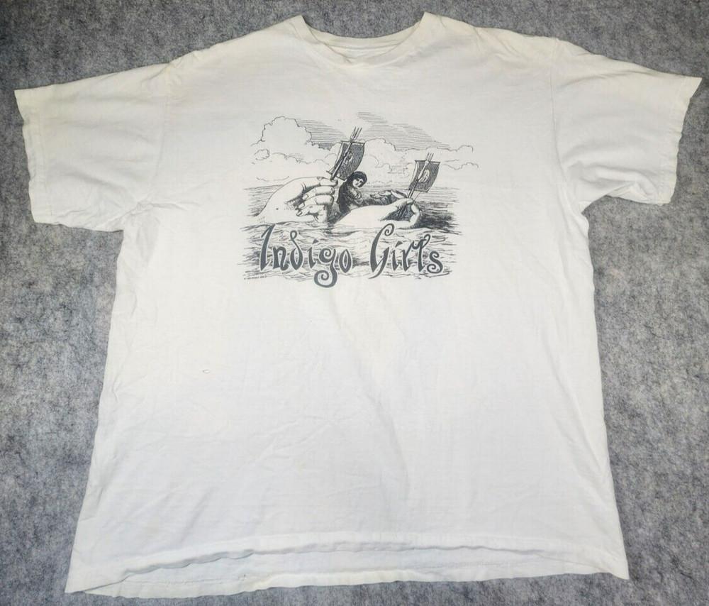 

Indigo Girls Тур Lilith Fair Рок Унисекс Короткая Футболка Взрослая Рубашка Все Размеры 4XL