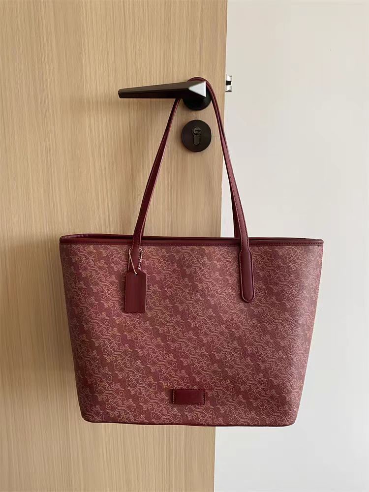 

Ruyi Xiangyun Tote bag women s new high-end red wedding bag versatile shoulder handbag