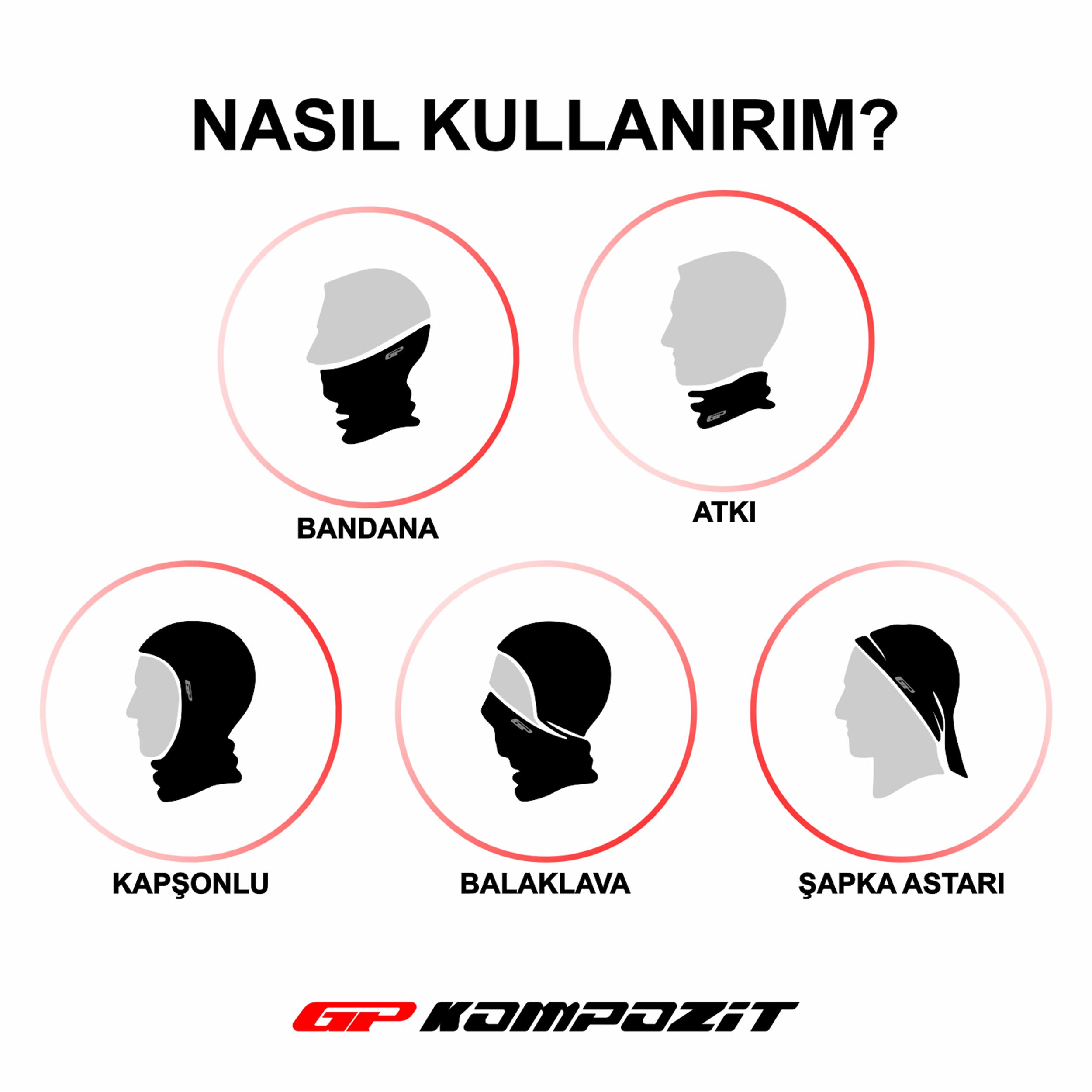 

Композитный шейный воротник GP Buff Plain Black