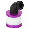 Universal Air Filter Remote Control Sponge Large Intake Accessory Fit for 1:10 RC Car (Purple)