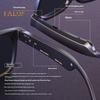 Bluetooth-compatible Smart Sunglasses with Open Ear Audio Voice Control Hands-Free Rechargeable UV-proof Music Glasses Eyewear