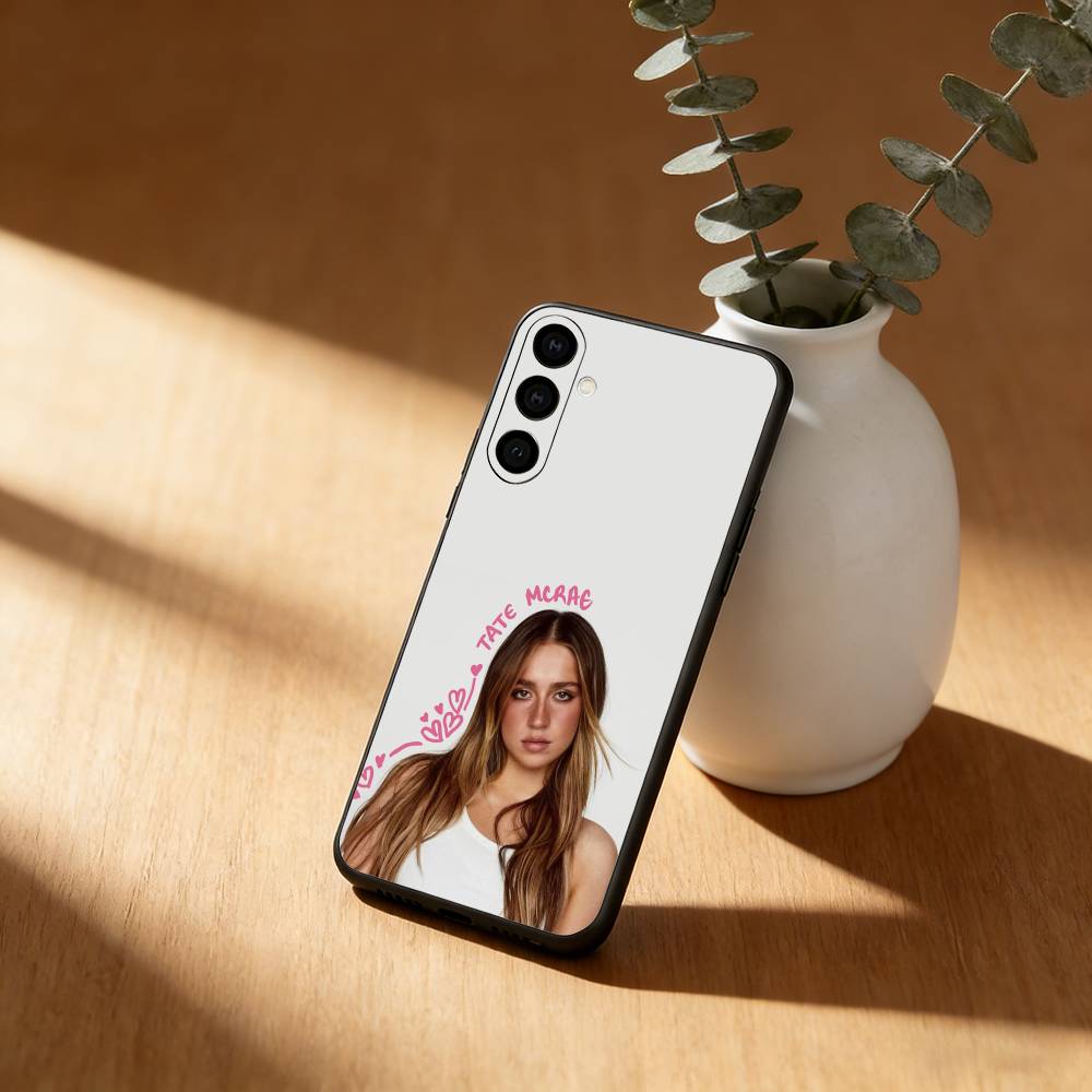 Popular Singer T-Tate McRae Phone Case For Samsung Galaxy A91,80,73,72 ,71,53,52,32 ,31,22,21s,20,Soft Black Case