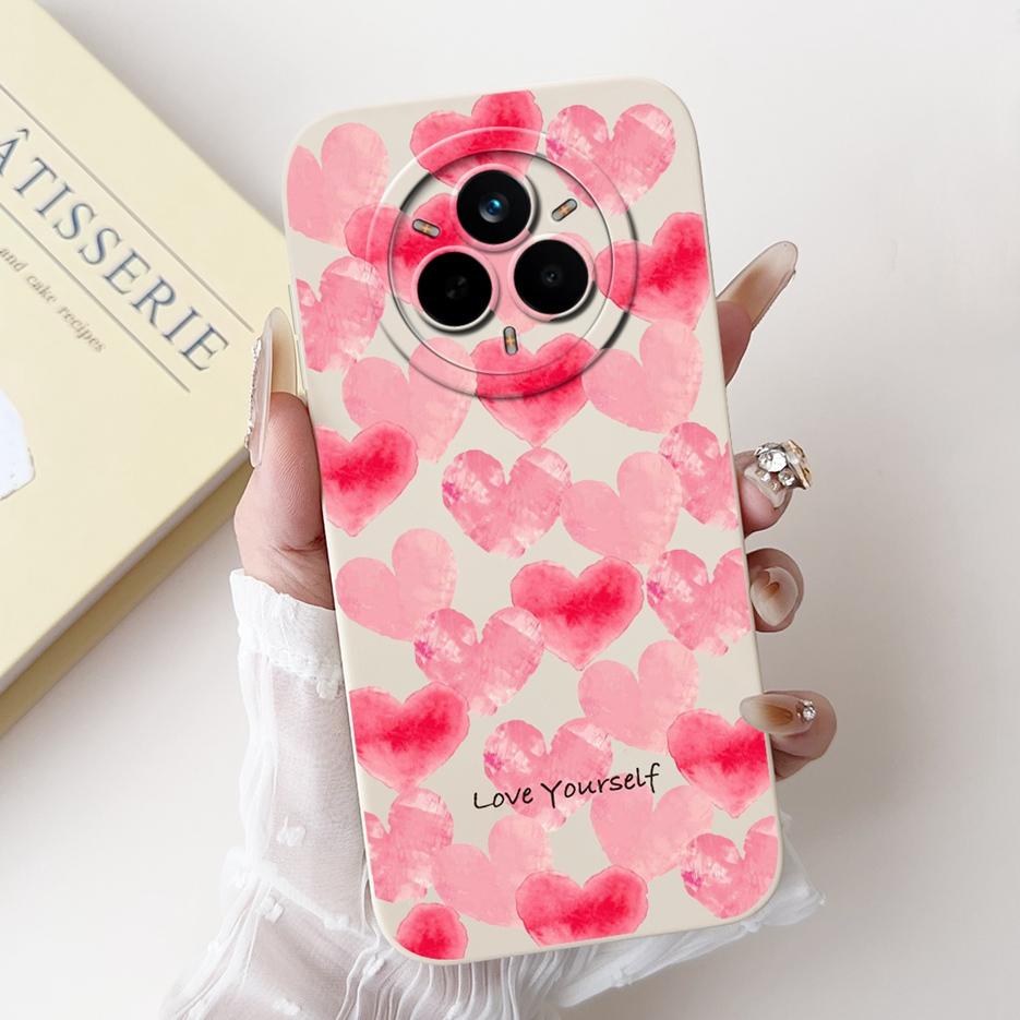 For Realme 14 Pro 5G Case RMX5056 New Candy Painted Cover Soft Silicone Phone Case For Realme 14 Pro Plus Realme14 Pro+ 5G Shell