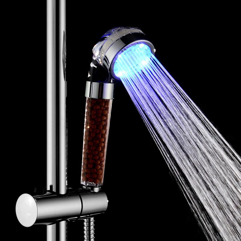 MDNG LED Temperature Control Handheld Shower Head