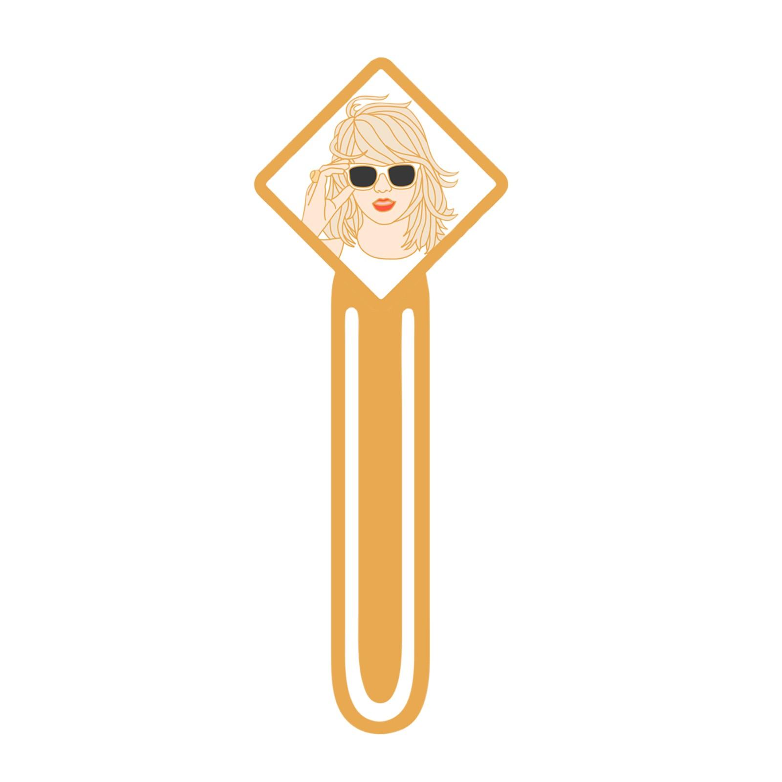 Metal Bookholder Peripheral Fan Bookmarks Metal Bookmarks Fan Gifts