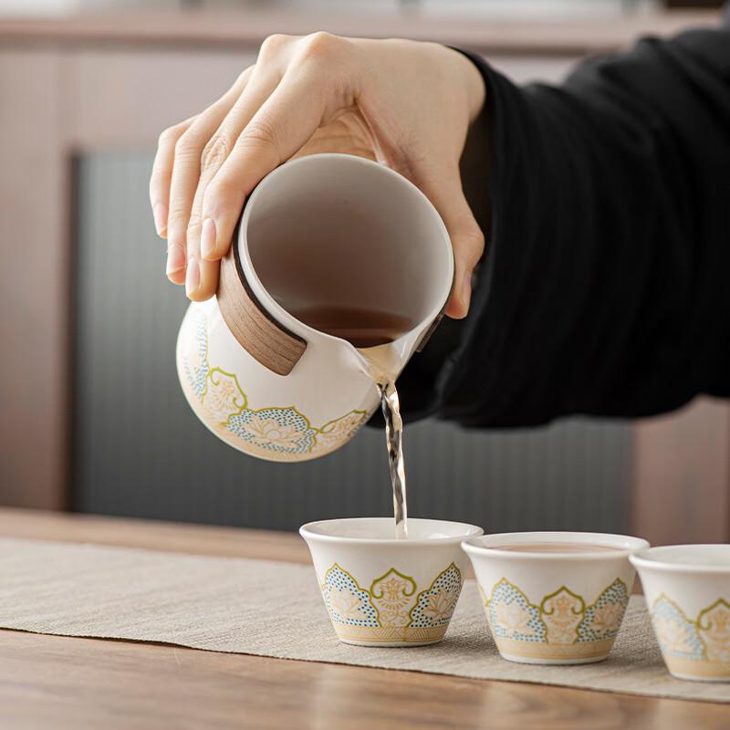 PinJian PJB022 Travel Ceramic Tea Set