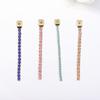 Earring Long Chain Rhinestone Fashion Earring Back Jewelry Finding DIY Craft Accessory for Professional