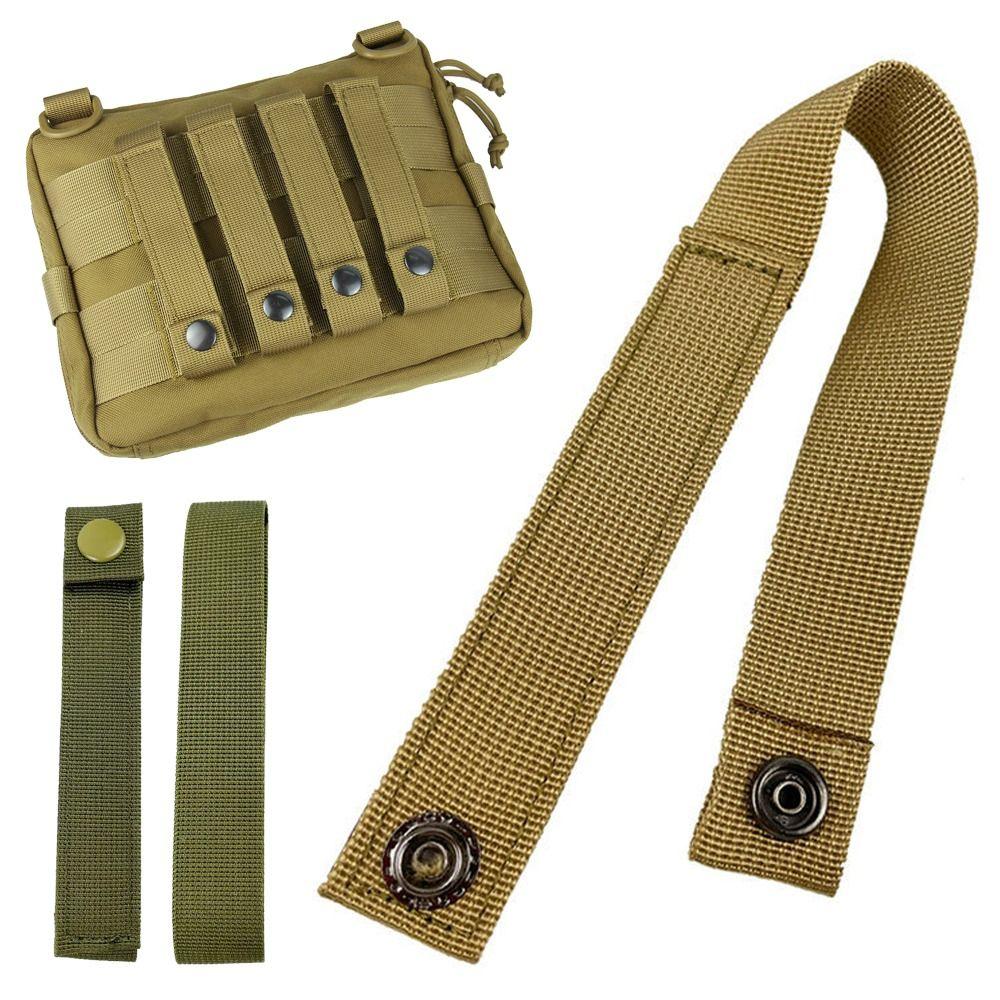 

EDC Webbing Buckle Outdoor Sports Hooks Bottle Holder Hiking Camping Molle Ribbon світло-сірого кольору