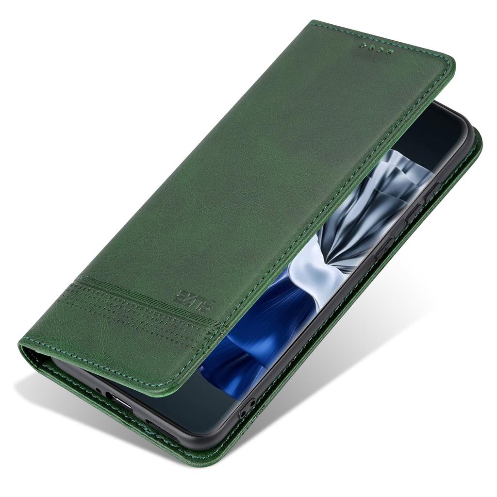 AZNS For Huawei P60/P60 Pro PU Leather Phone Case Wallet Stand Anti-scratch Smartphone Cover