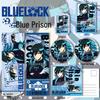 Blue Lock Itoshi Rin Keychain & Postcard Set - Anime Fan Merchandise