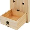 Carpenter Bee Trap for Outside Hanging Bee Trap Eco-Friendly Wooden Bee Trap for Safe Outdoor Wasp Control