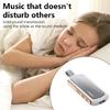 Wireless Bone Conductions Pillow Speaker Stereo Sound Builts In Flashlights for Side Sleepers Bone Conductions Speaker
