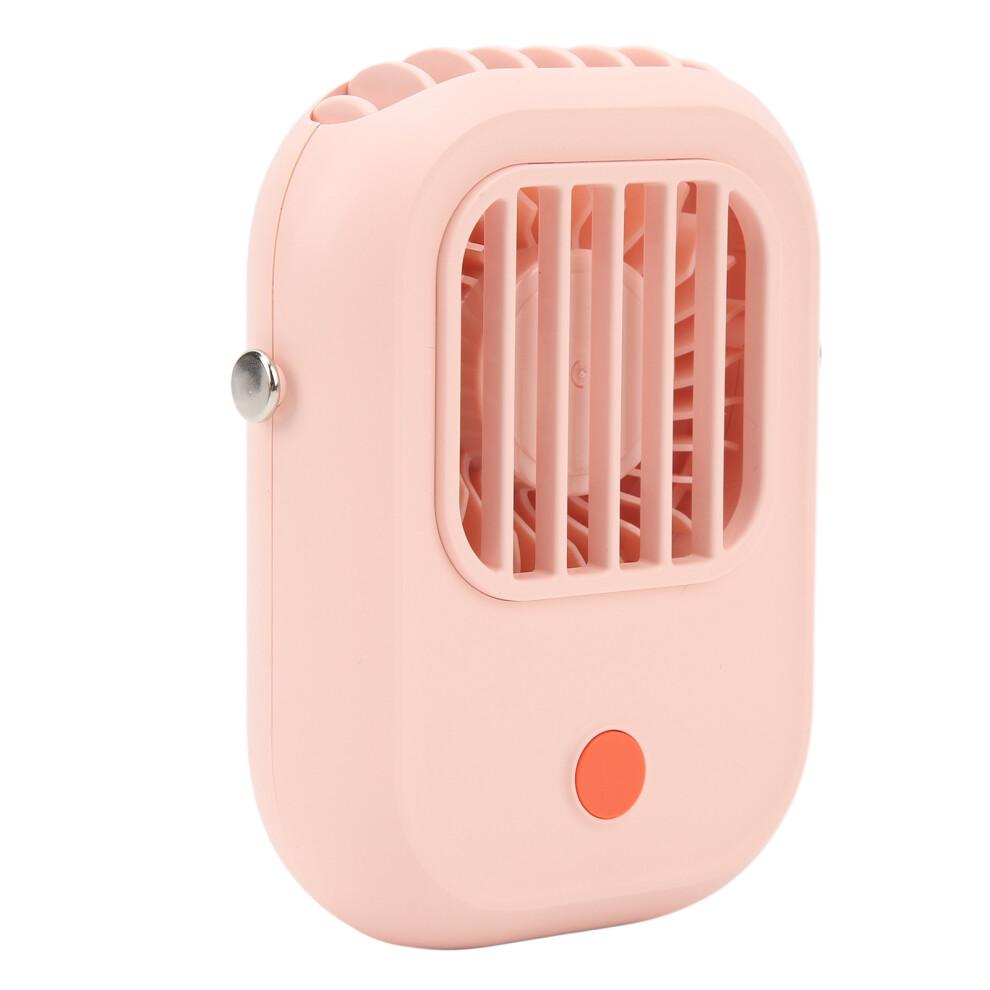 Tragbarer Nackenventilator mit verstellbarem Lanyard, Mini leiser Hand-USB-wiederaufladbarer persönlicher faltbarer Ventilator für Büro, Reisen, Outdoor - 3 Geschwindigkeitsstufen Niedrig