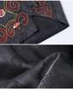 Women's Retro Stand Collar Frog Button Embroidered Vest - Spring 24 Ethnic Style