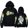 Anime Jojo Bizarre Adventure STEEL BALL RUN Jonathan Joestar Hoodies Men Women Clothing Hip Hop Oversized Hooded Sweatshirts Tops
