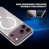 Clear‑Series Dual‑Composite Armor Magnetic Shockproof TPU+Acrylic Phone Case, Transparent Protective Cover For iPhone 17 Pro Max