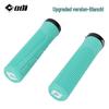 American ODI Anti-Slip Shock-Absorbing Lock-On Rubber Grips for Mountain, Fixed Gear, and Folding Bikes