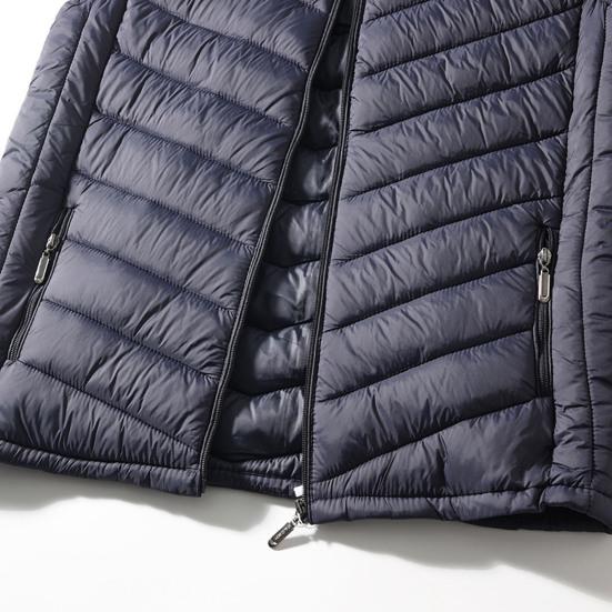 Men Winter Waistcoat Hooded Sleeveless Zipper Closure Vest Coat with Pockets Solid Color Casual Cotton Waistcoat