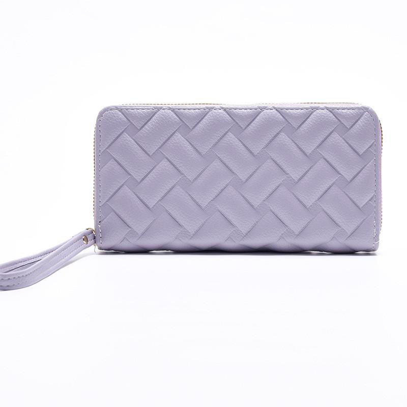 New Korean Style Ladies Wallet Long Multi-card Position Single Zipper Hand-held Bag Wallet Purse Wholesale