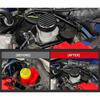 Brake Fluid Reservoir Oil Cap Cover In Real Dry Hard Carbon Fiber For Fiat 500 500C 08-24 For Abarth 595 695 2012-2024