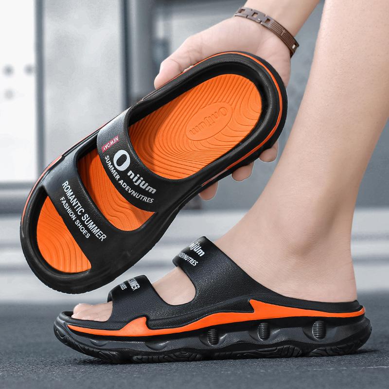 

Домашние тапочки 2025 лето новый модный тренд уличная фотография, для улицы, наступить в дерьмо, модные шлепанцы, нескользящие домашние шлепанцы с перемычкой 36