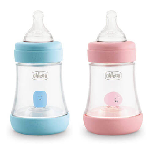 Chicco Perfect5 Silicone Bottle W/ Slow Flow 0m+ 150mL