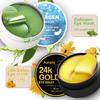 24K Gold Eye Mask & Green Collagen Gel Under Eye Mask, Hyaluronic Acid Eye Patches For Dark Circles, Fine Lines, Puffiness, Lift and Firm-60 Pcs
