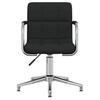 Office Chair Swivel Black Fabric