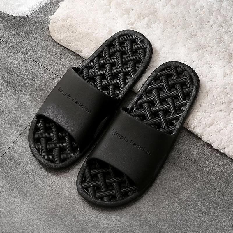 Bathroom leaking slippers hotel home couple simple home bath bathroom hollow nonslip hotel shoe support men