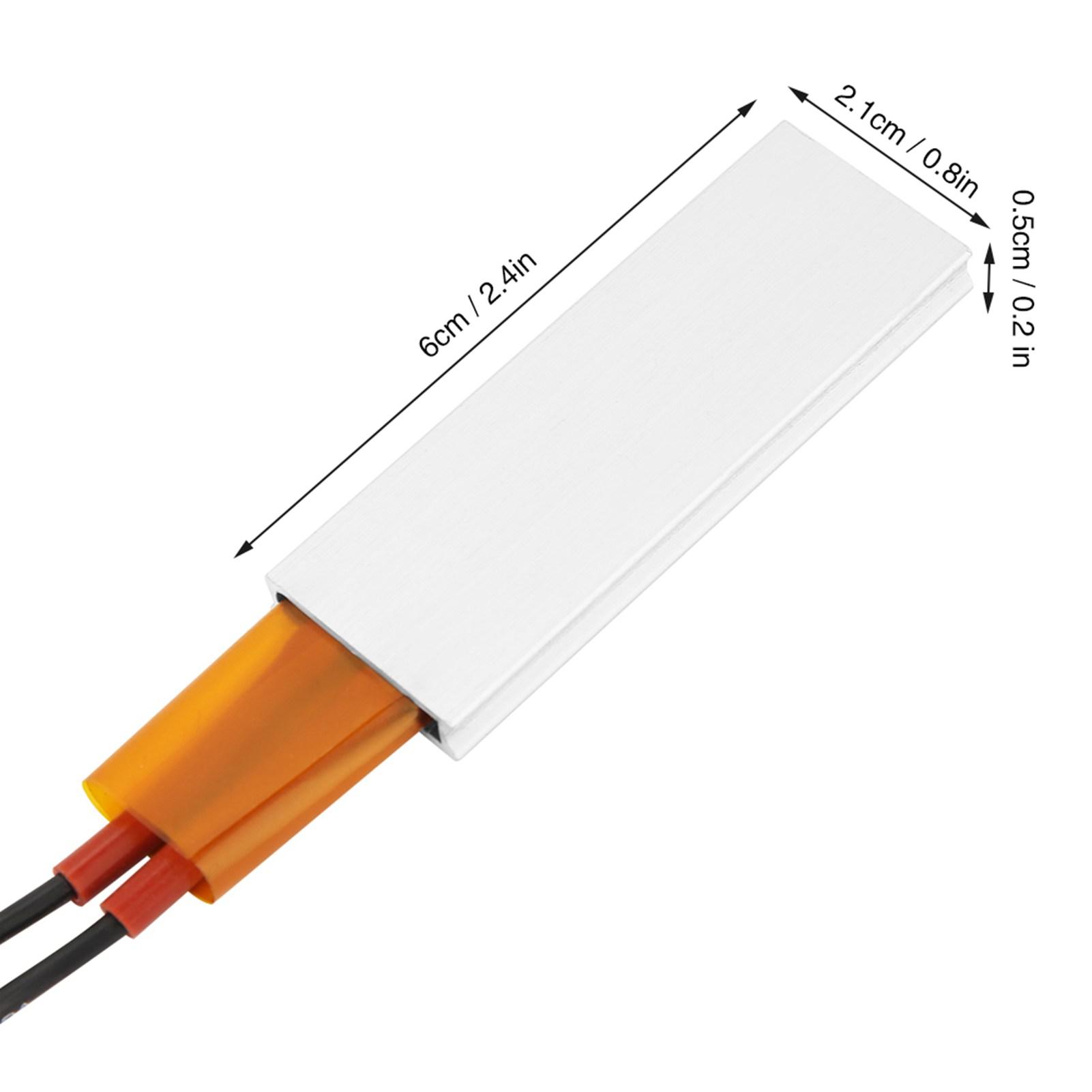 PTC 12V Heizplatte Aluminiumgehäuse PTC Heizelement Platten PTC 12V Heizplatte Aluminiumgehäuse PTC Heizelement Platten