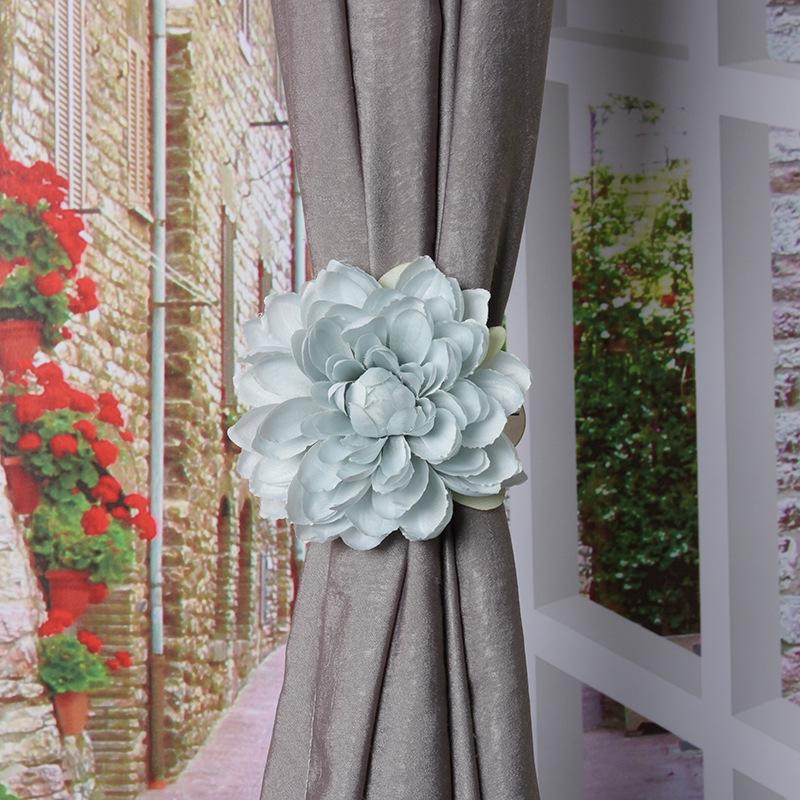 Modern Simple Flower Curtain Tiebacks – Window Decoration Accessories