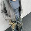 2025 High Street Distressed Handbemalte Graffiti Weitbeinige Jeans für Damen - 3D-Druck, Gewaschen, Frühling Stil
