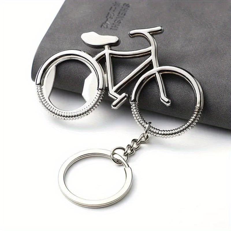 Bicycle Metal Beer Bottle Opener Cute Key Rings For Bike Lover Wedding Anniversary Party Gift Bike Keychain