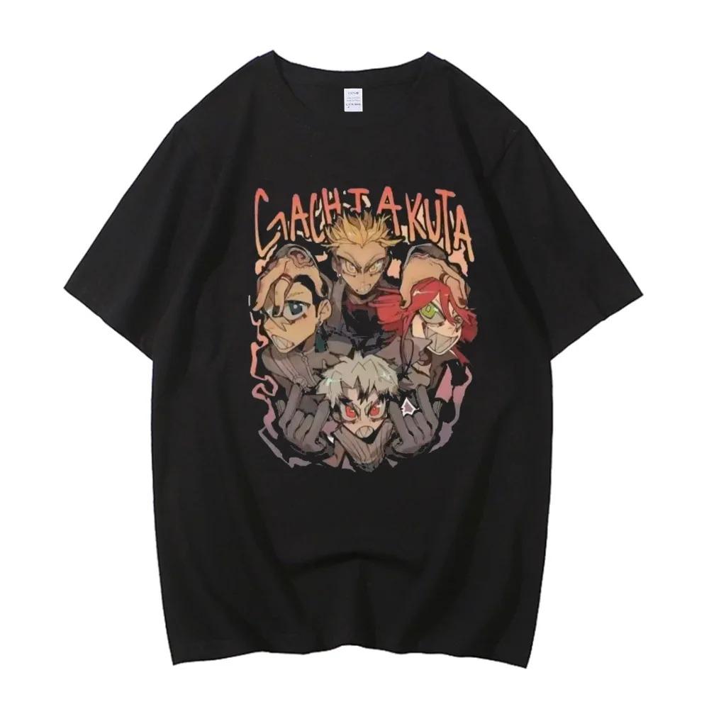 Machinaut (Gachinakuta) Mecha Anime T-Shirt, Unisex Cyberpunk Streetwear Tee, 100% Cotton Casual Short Sleeve Top