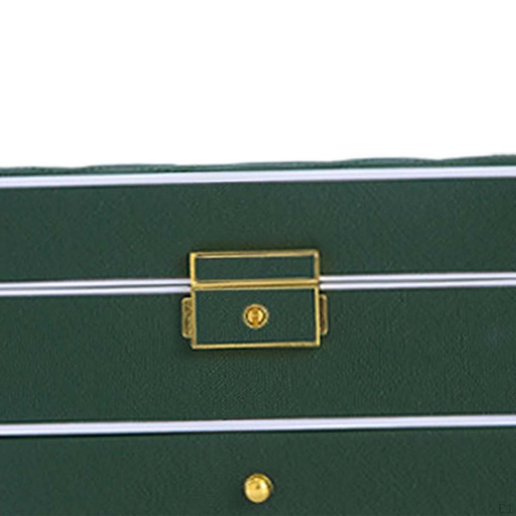 Elegant Jewelry Box with Multiple Compartments for Women