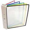A4 Metal Wall Mounted Document Holder with Transparent Display Board 5 Removable Panels Folder Design Made in China